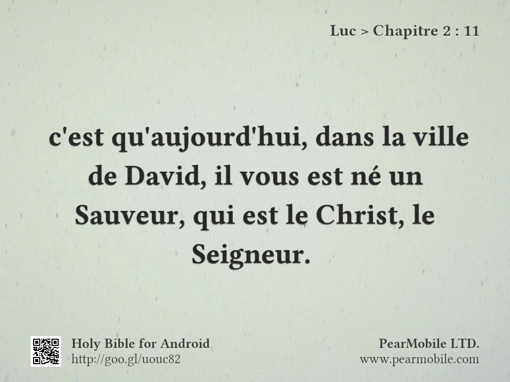 Luc, Chapitre 2:11